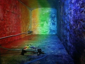 Liquid Rainbow Edwin Deen Ampelhaus